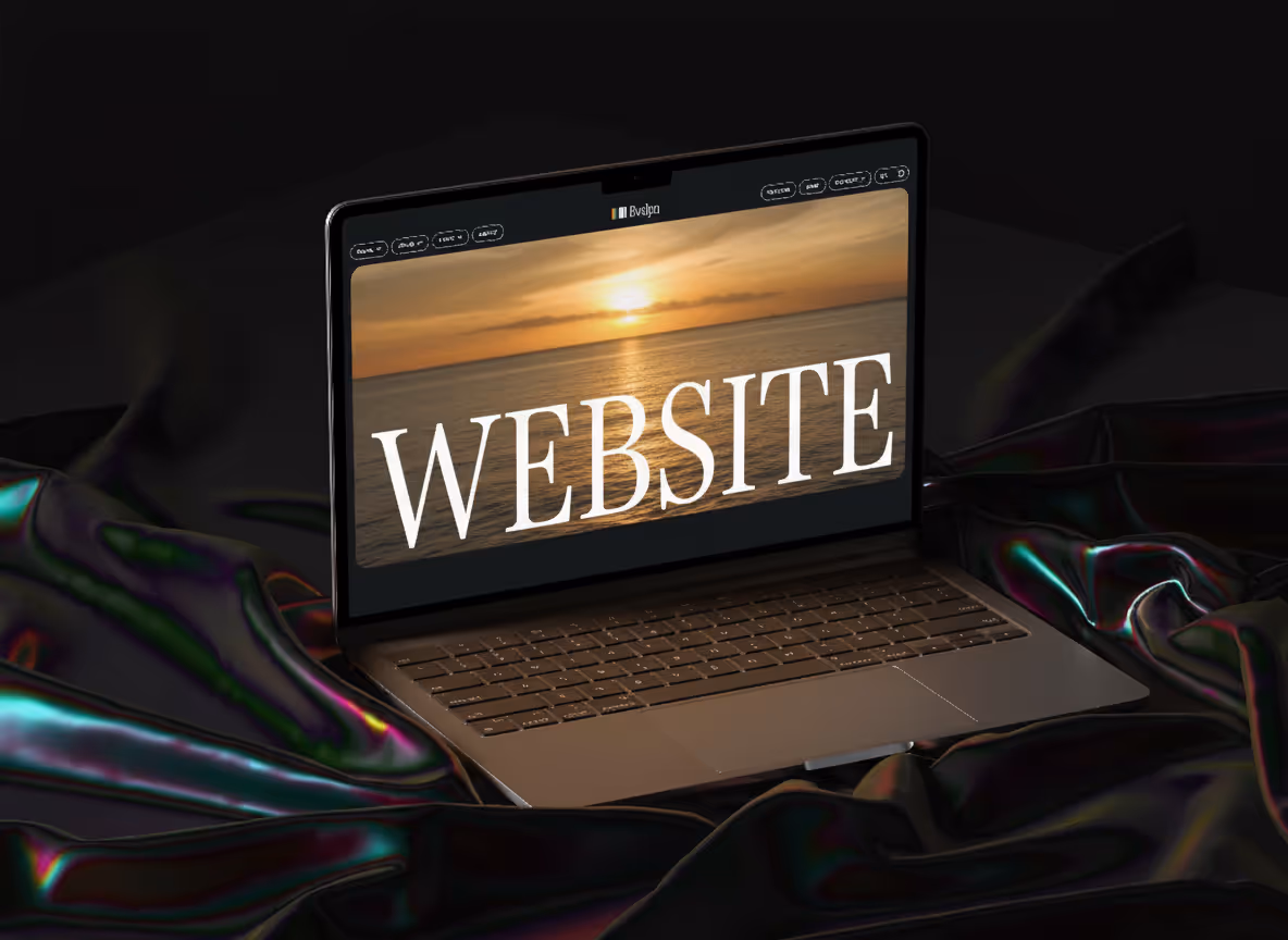 Site pour exposer Sans conception